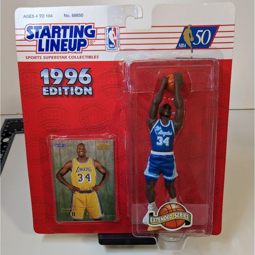 Shaquille O'Neal Action Figure Starting Lineup New In Box 1996 Edition